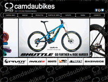 Tablet Screenshot of camdaubikes.com